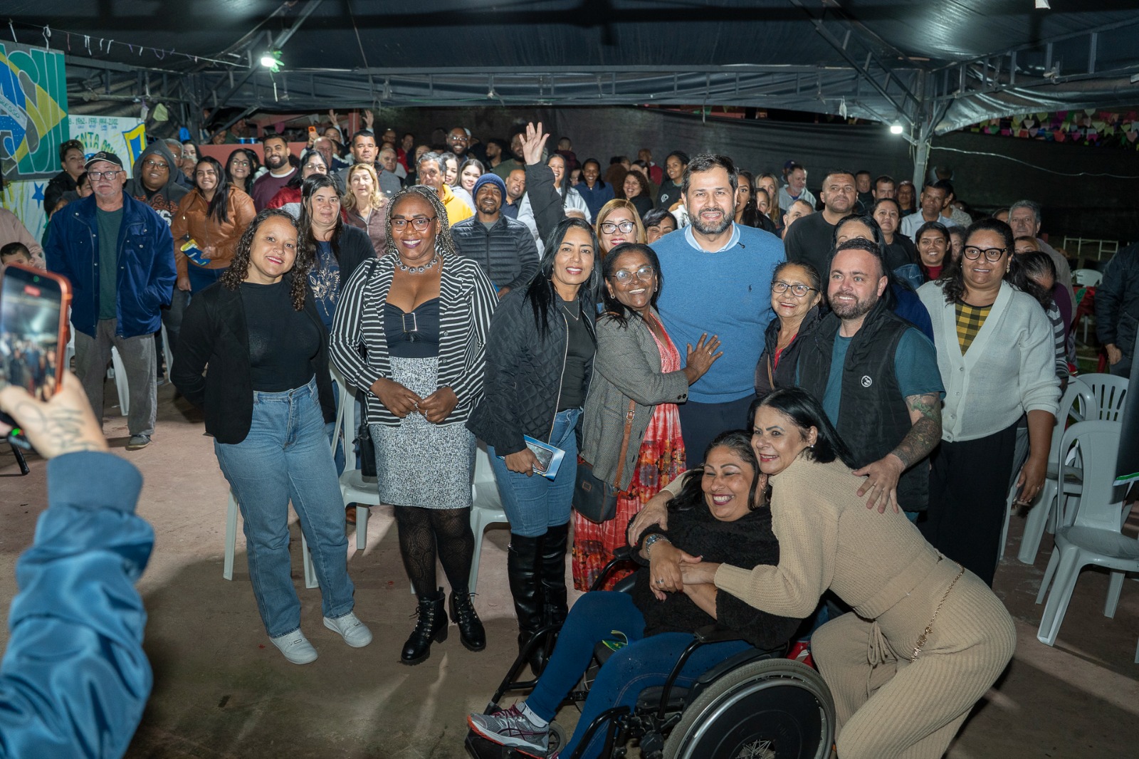  Moradores da região Oeste lotam encontro com Luiz Fernando Machado